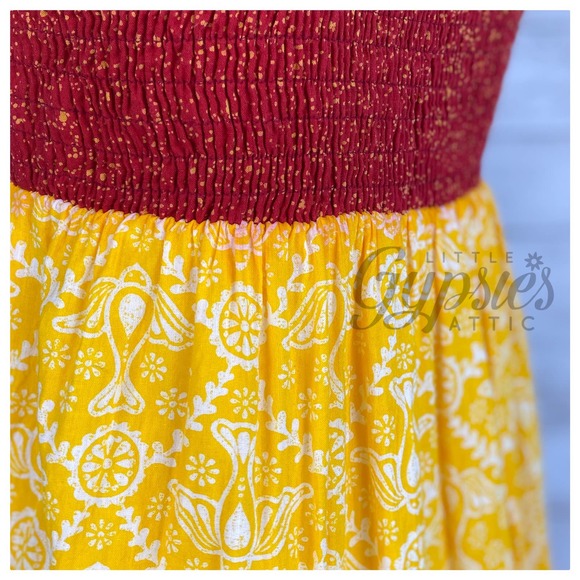 Earthbound Cotton Summer Dress - Picture 8 of 10